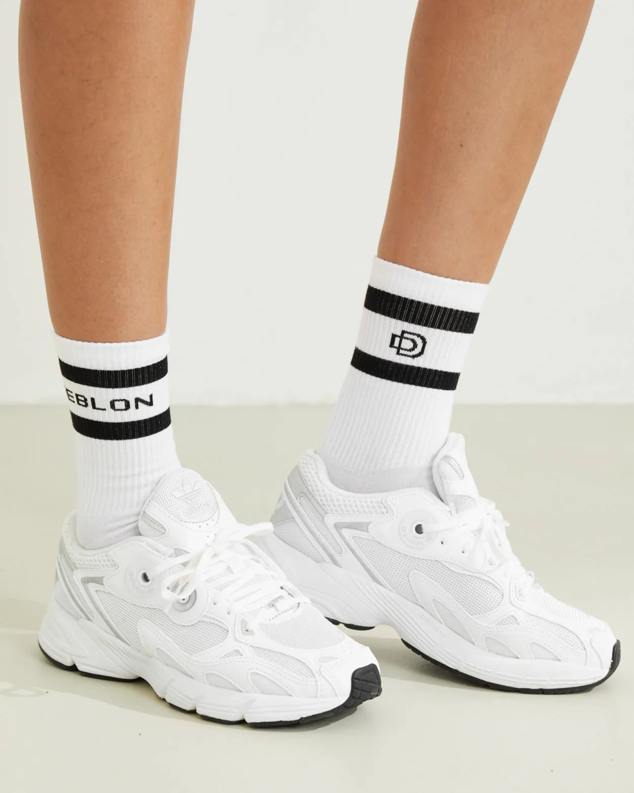 Deblon Socks (2-Pack) | Black Off White