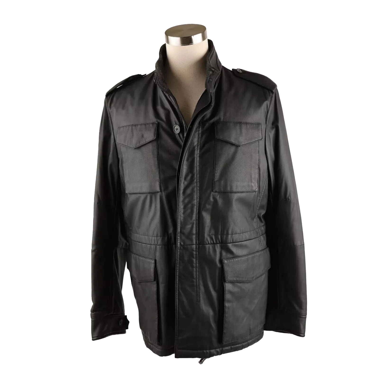 Deer Leather Jacket W/ Cashmere Lining