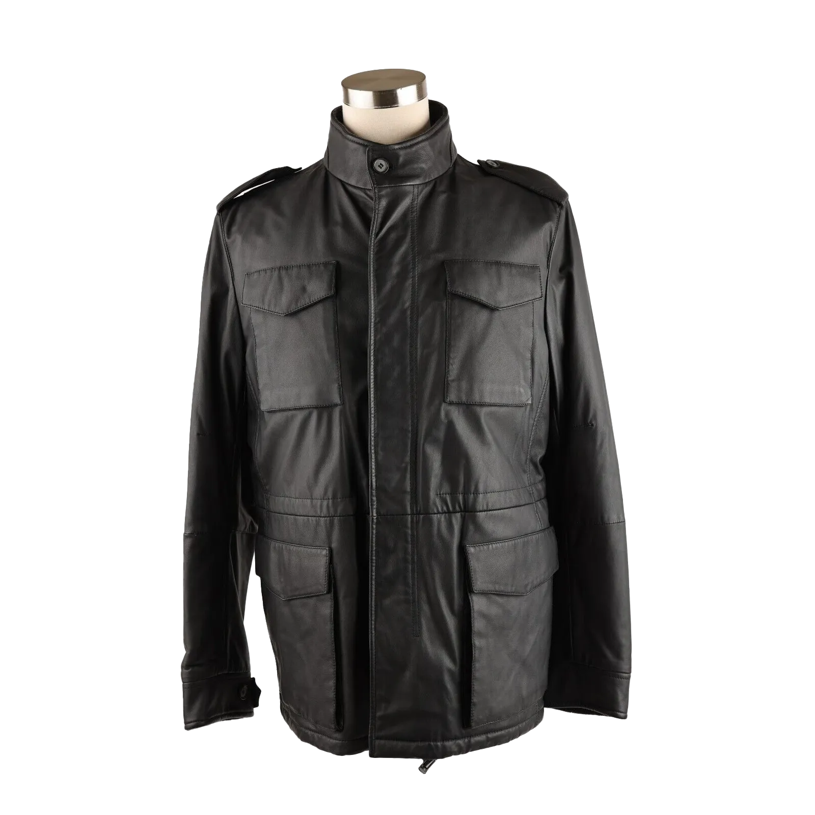 Deer Leather Jacket W/ Cashmere Lining