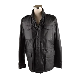Deer Leather Jacket W/ Cashmere Lining