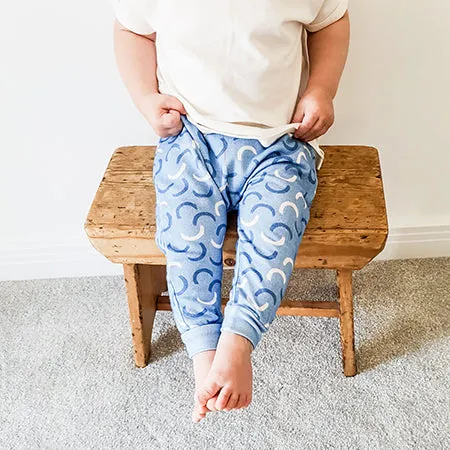 Denim-Look Harem Joggers - Retired