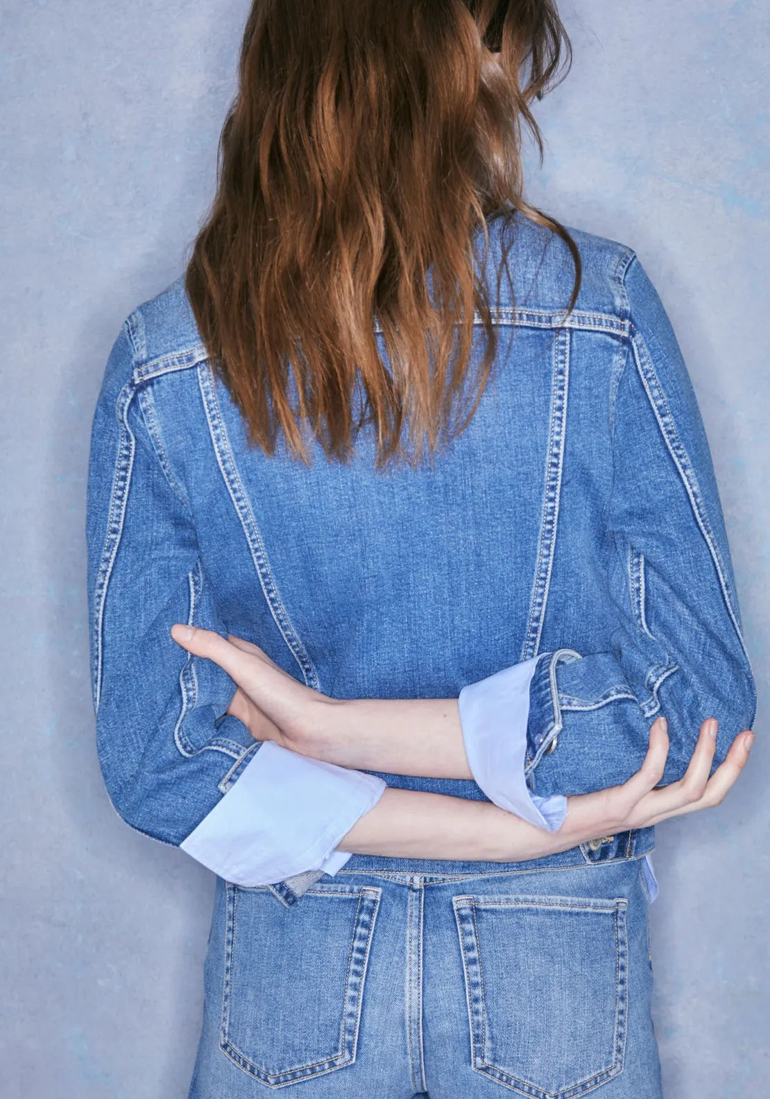 Denim Trucker Jacket - Medium Wash