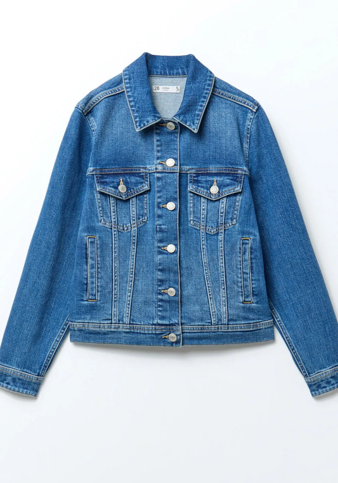 Denim Trucker Jacket - Medium Wash