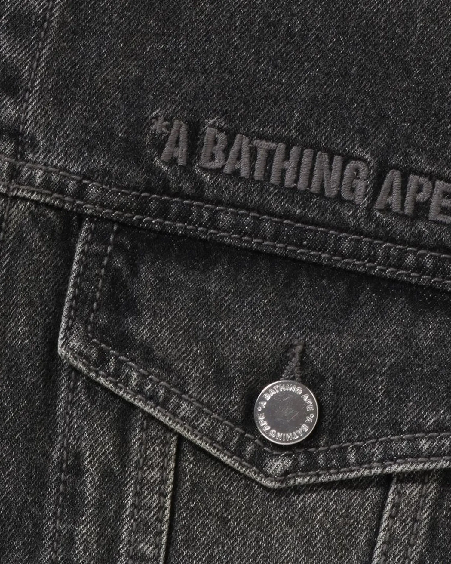 Distressed 13oz Denim Trucker Jacket