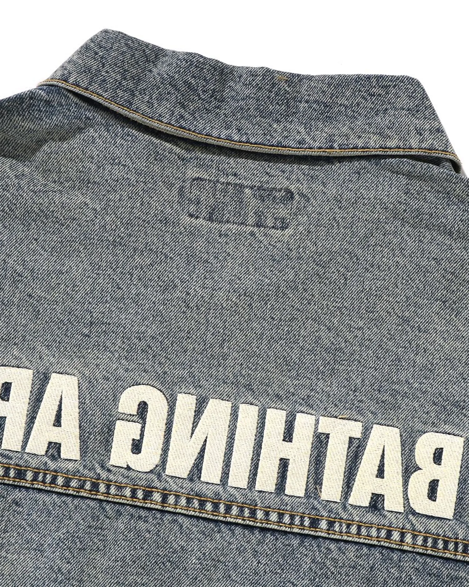 Distressed 13oz Denim Trucker Jacket