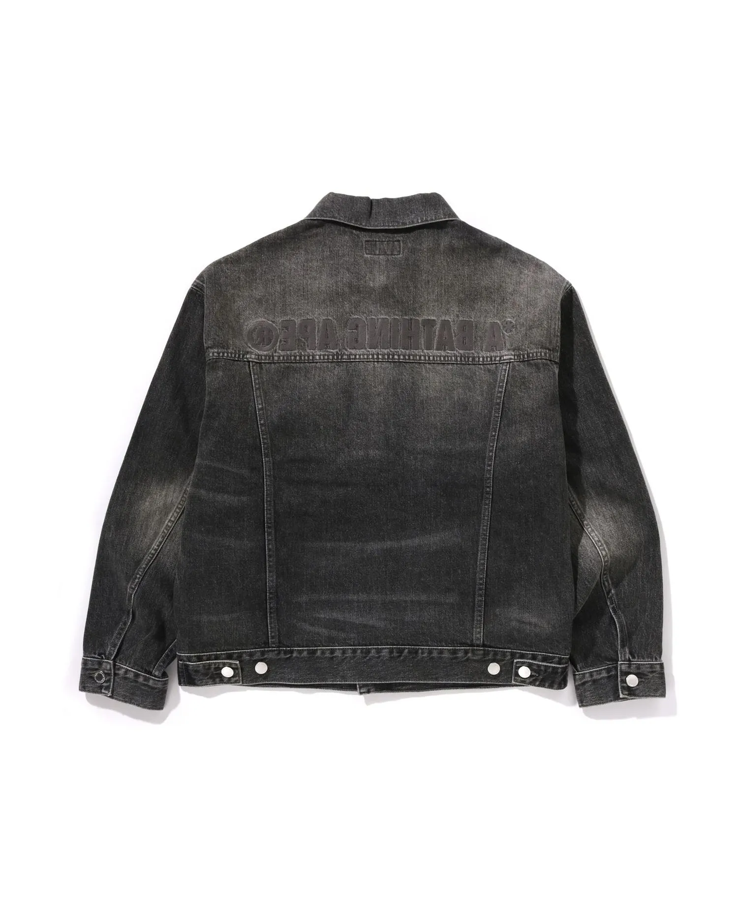 Distressed 13oz Denim Trucker Jacket