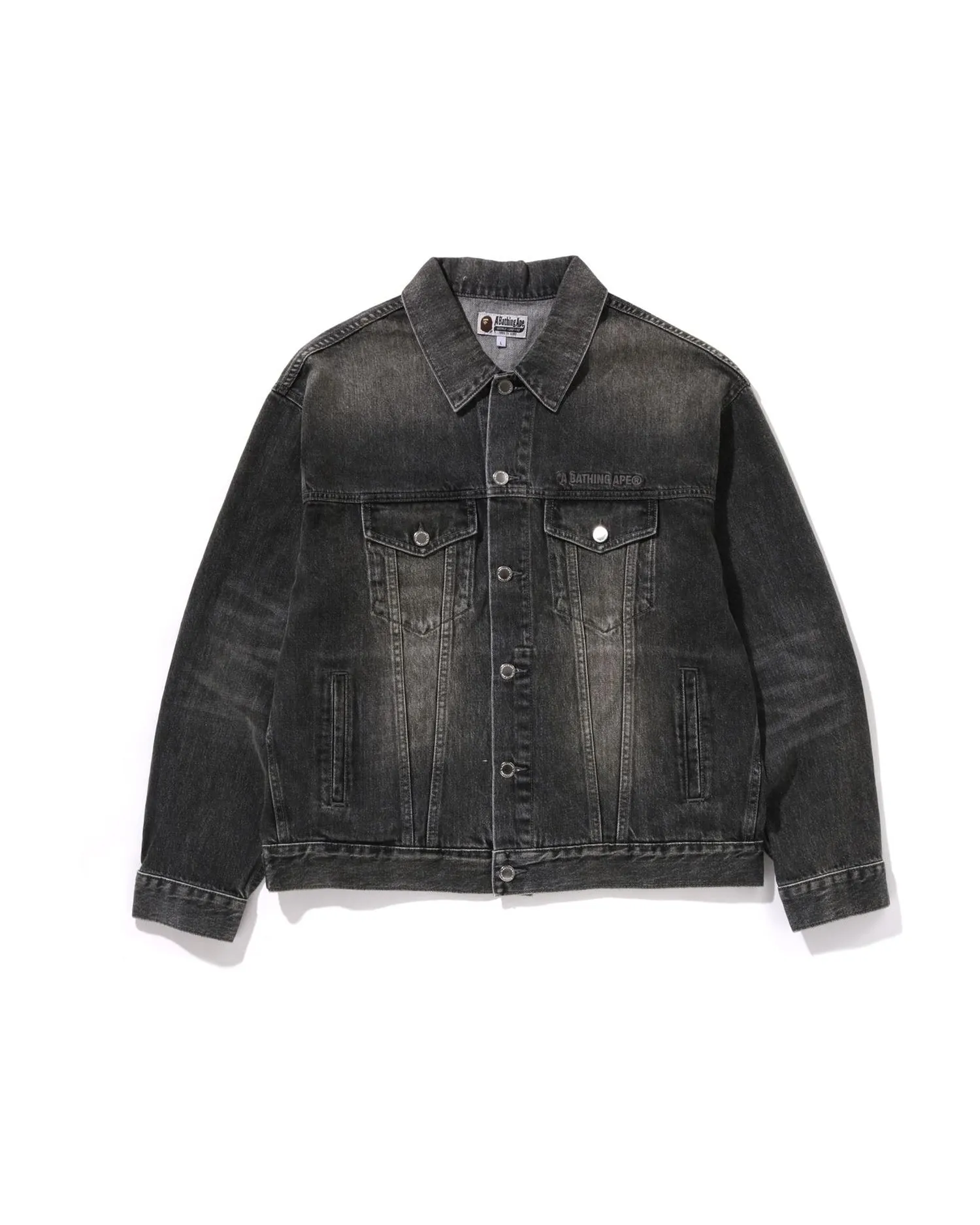 Distressed 13oz Denim Trucker Jacket