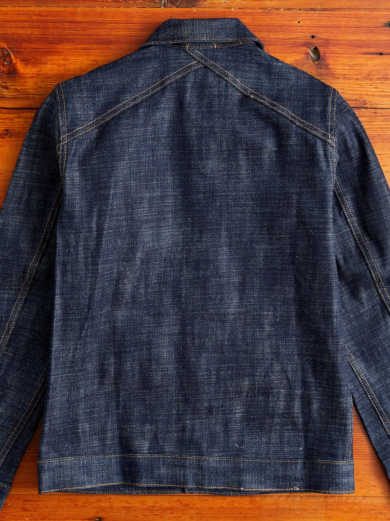 DJ-102xn "Natural Indigo" 15.4oz Selvedge Type-3 Denim Jacket