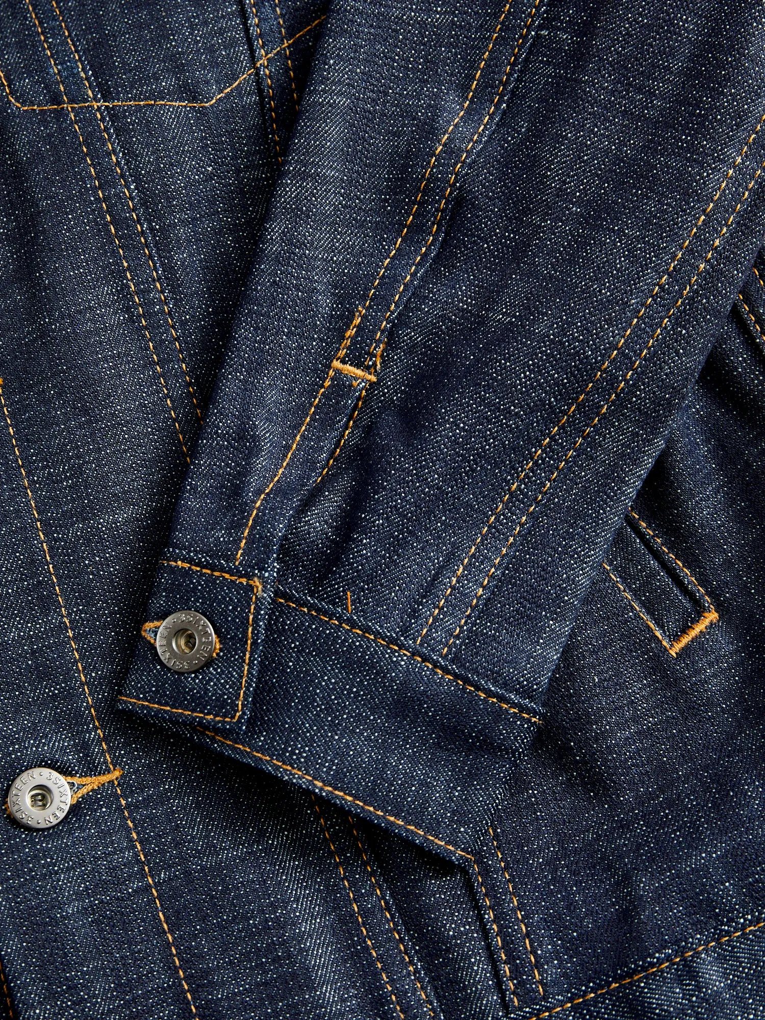 DJ-102xn "Natural Indigo" 15.4oz Selvedge Type-3 Denim Jacket