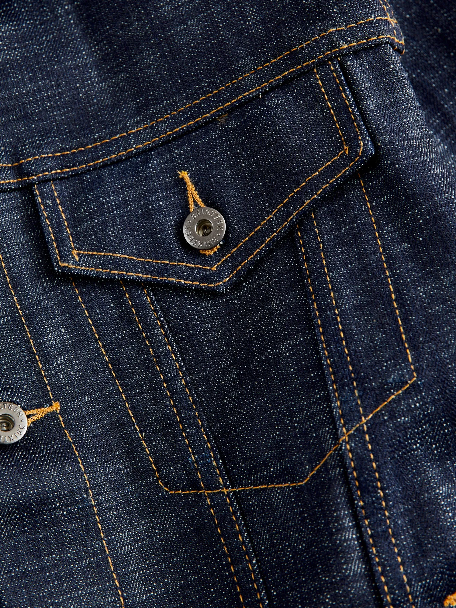 DJ-102xn "Natural Indigo" 15.4oz Selvedge Type-3 Denim Jacket