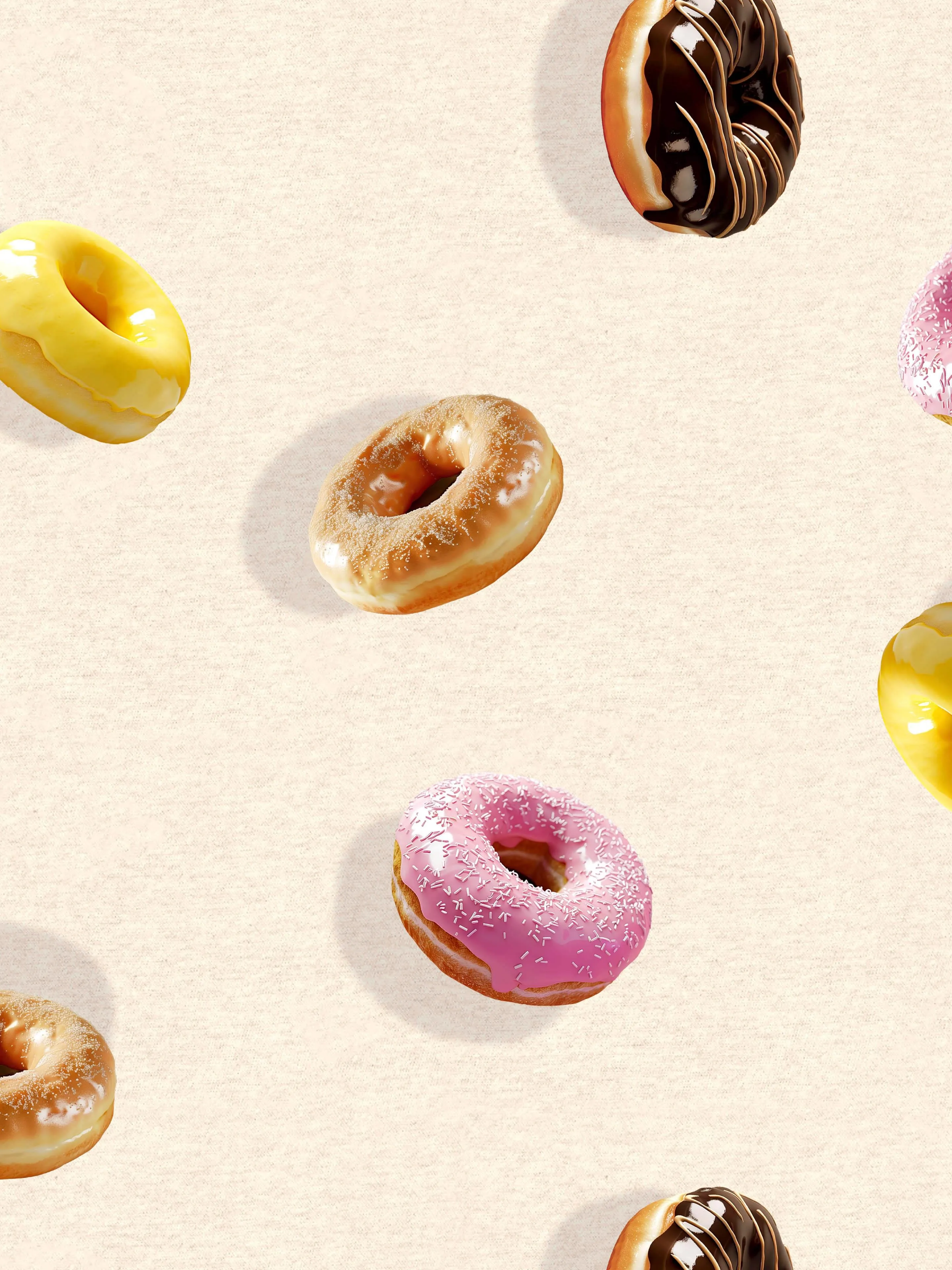 Donuts Cropped T-Shirt Kids