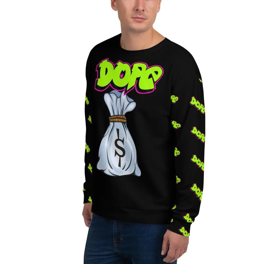 Dope Money Sweatshirt - Black
