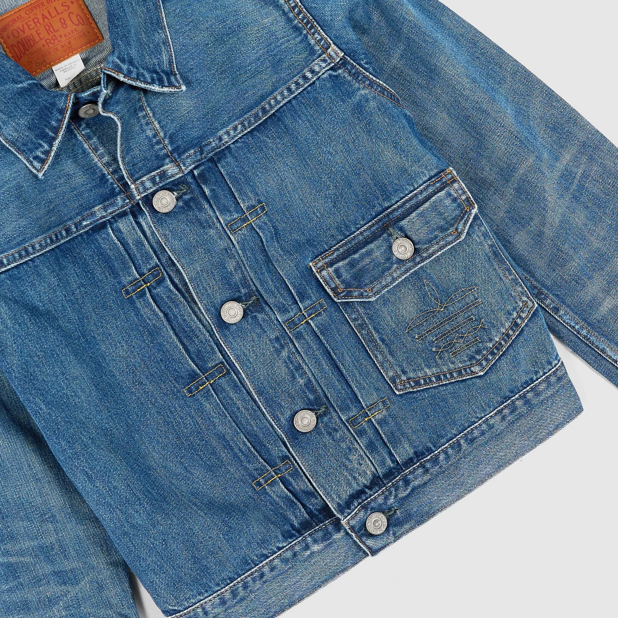 Double RL Ladies Type-1 Trucker Jacket
