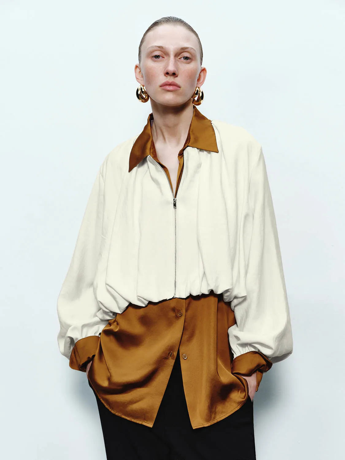 Drawstring Hem Jackets