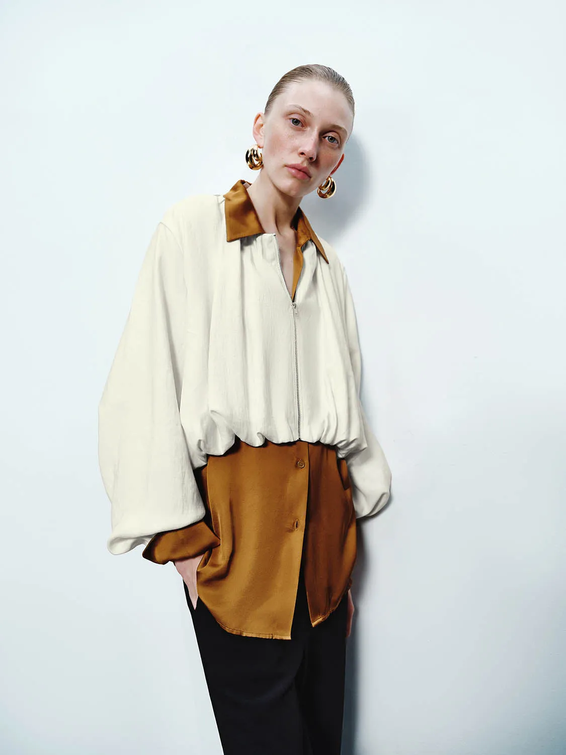 Drawstring Hem Jackets