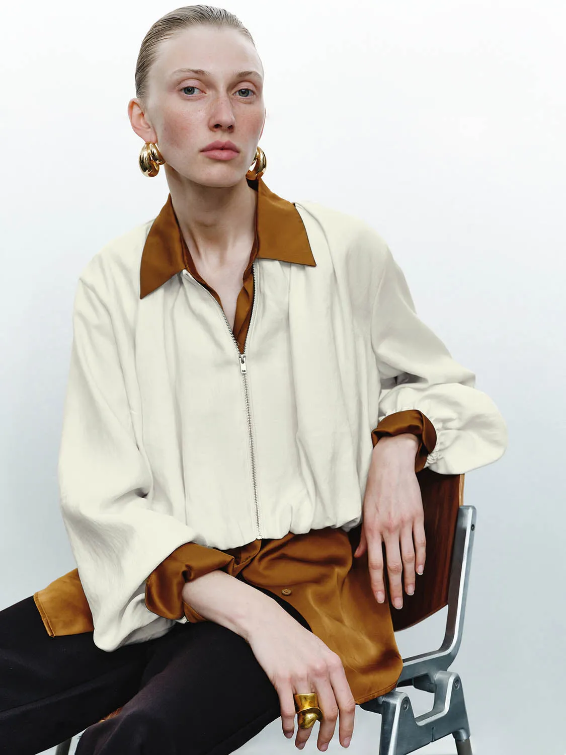 Drawstring Hem Jackets