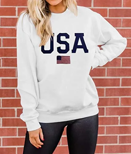 Dressmine USA Women's Long Sleeve Sweatshirt