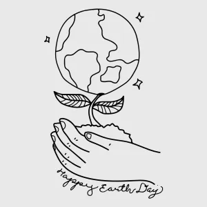 Earth And Hands Transfer