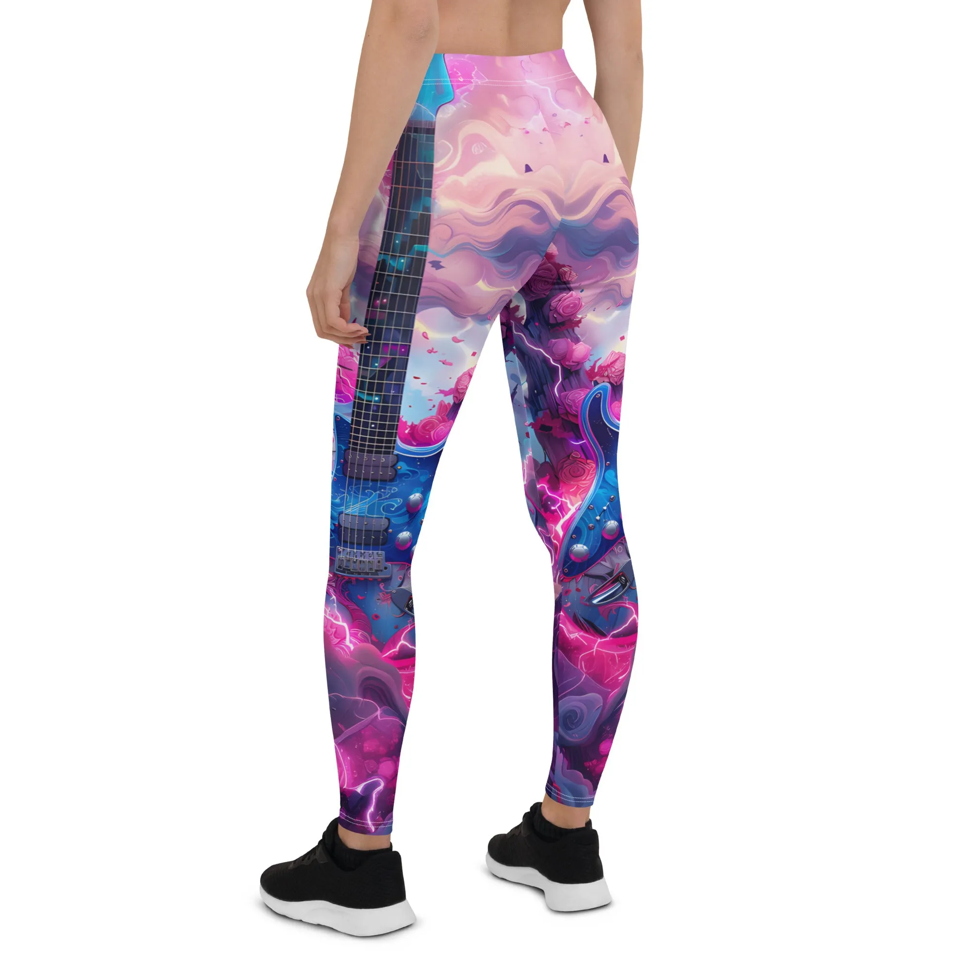 Electric Storm Guitar Leggings