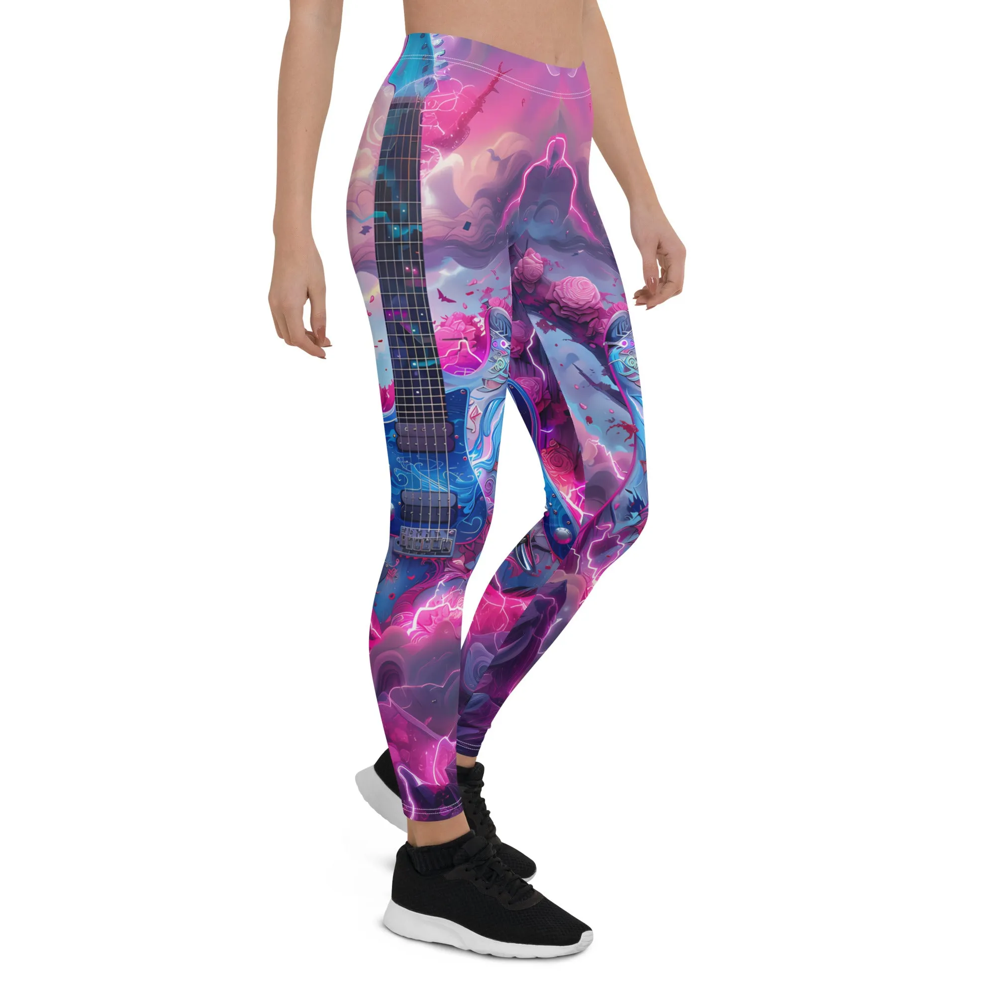 Electric Storm Guitar Leggings