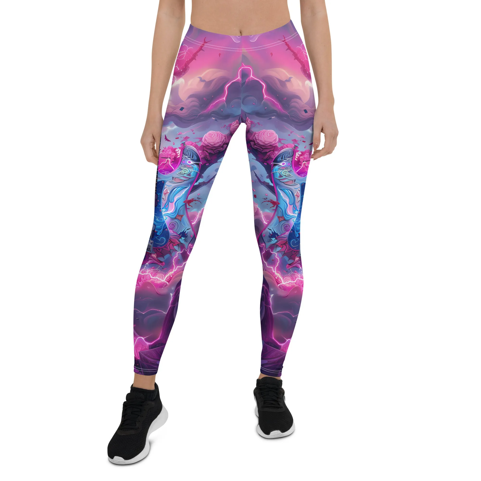 Electric Storm Guitar Leggings