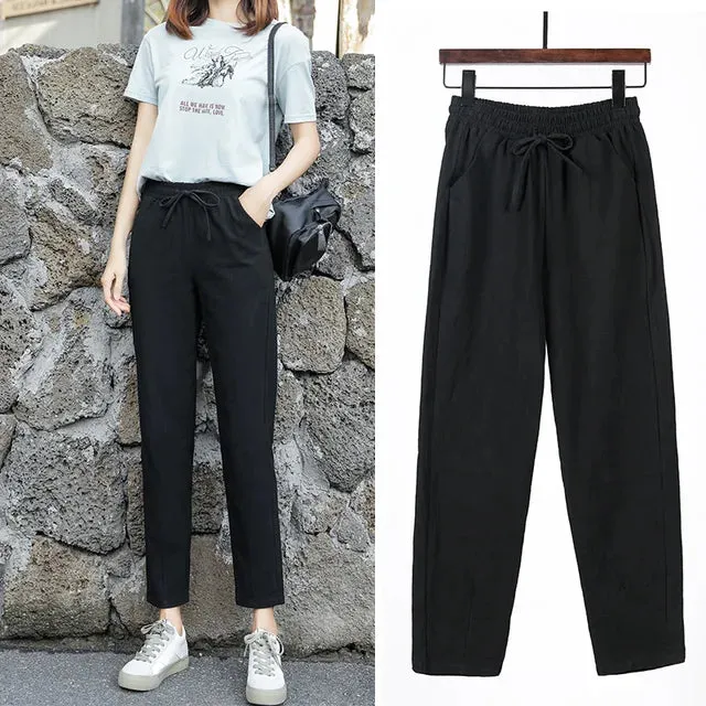 Ella | Linen Harem Pants