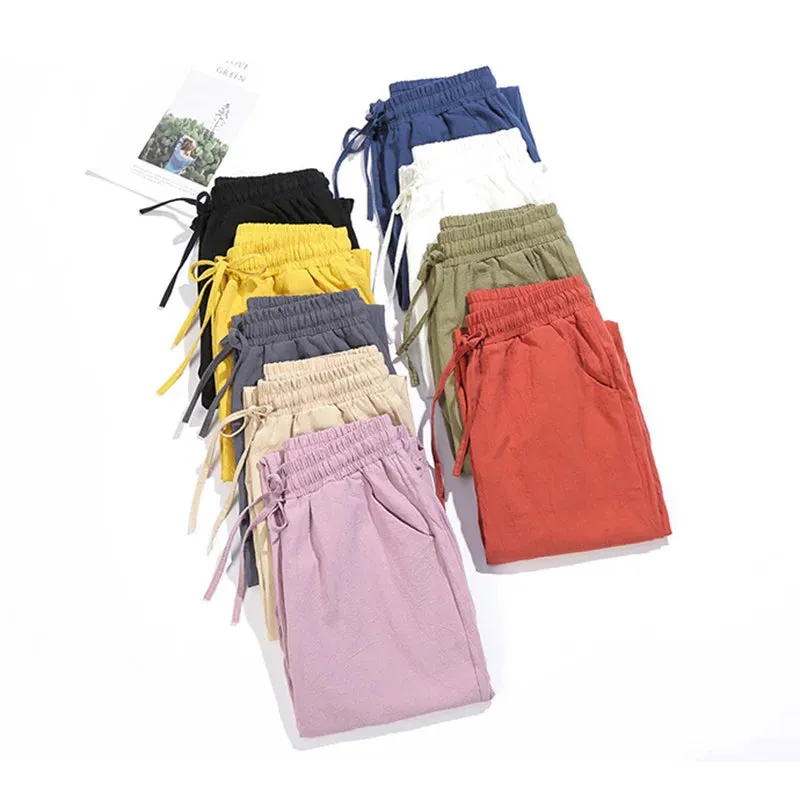 Ella | Linen Harem Pants