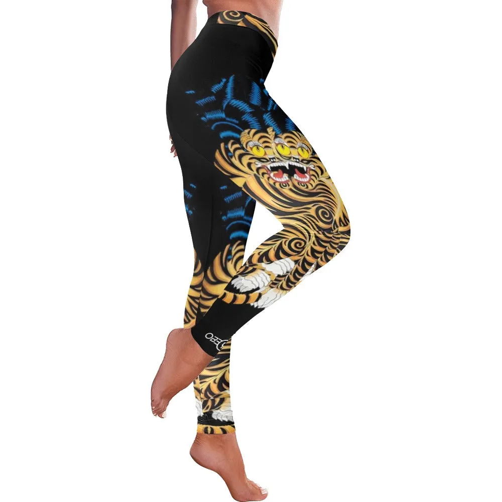 Entanglement All-Over Low Rise Leggings