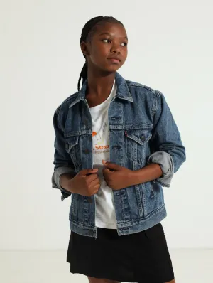 Ex-Boyfriend Trucker Jacket - Indigo