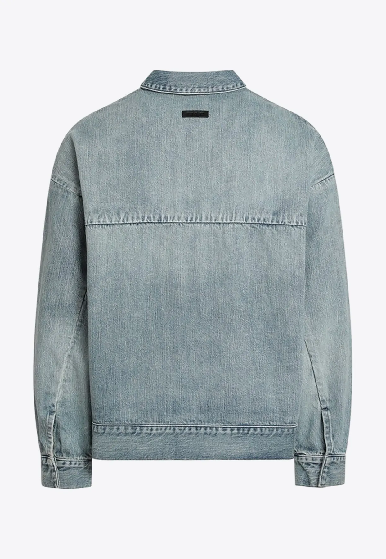 Faded Denim Trucker Jacket