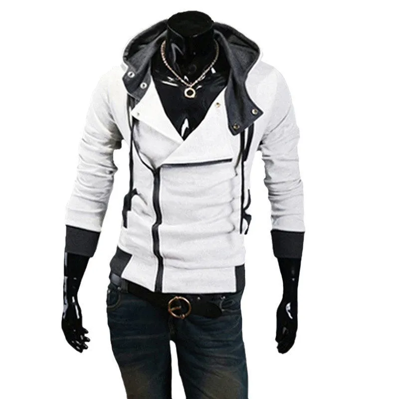 Fashion Brand Hoodies Men Casual Sportswear Male Hoody Zipper Long Sleeve Sweatshirt Jacket Plus Size 5XL