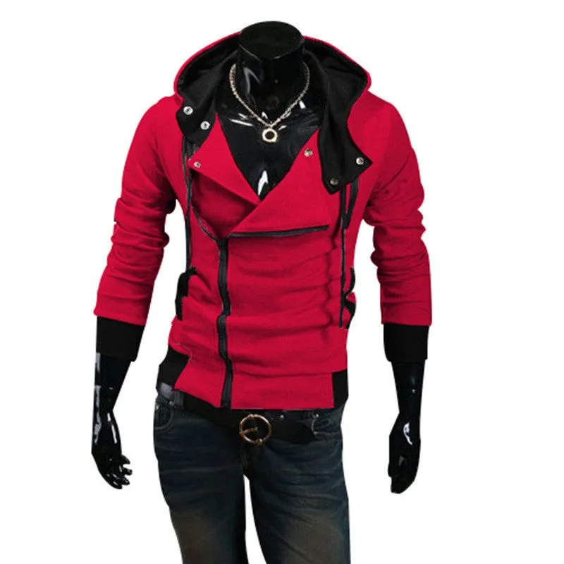 Fashion Brand Hoodies Men Casual Sportswear Male Hoody Zipper Long Sleeve Sweatshirt Jacket Plus Size 5XL