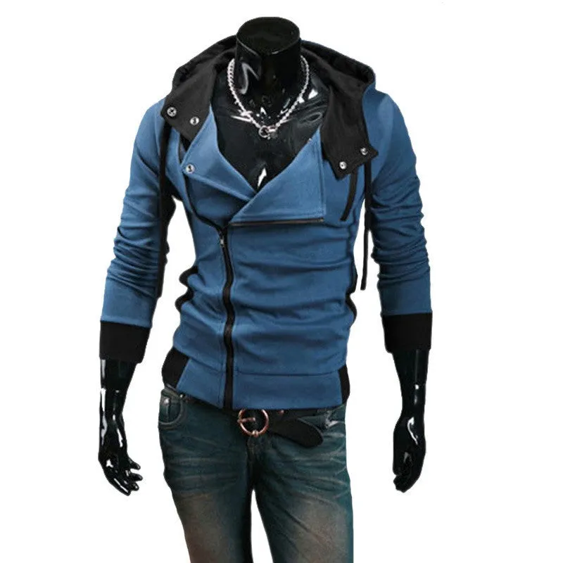 Fashion Brand Hoodies Men Casual Sportswear Male Hoody Zipper Long Sleeve Sweatshirt Jacket Plus Size 5XL