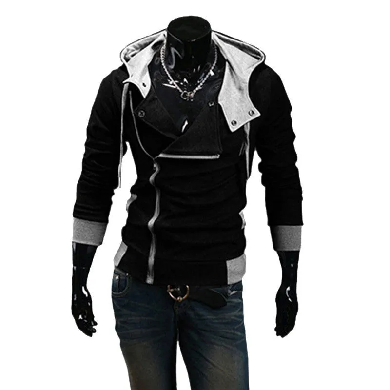 Fashion Brand Hoodies Men Casual Sportswear Male Hoody Zipper Long Sleeve Sweatshirt Jacket Plus Size 5XL