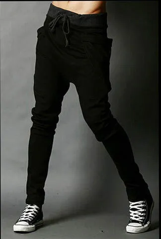 Fashion Sweatpants Trousers Men Harem Pants Pants, Men'S Big Pocket Design Man Cargo Joggers M ~ XX