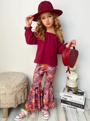 Fav Flowers Bell Bottom Set