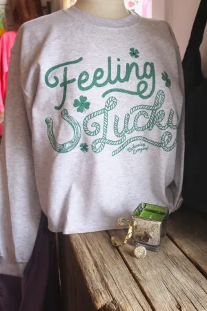 Feeling Lucky Shamrock Sweatshirt