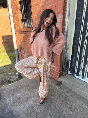 Floral Harem Pants