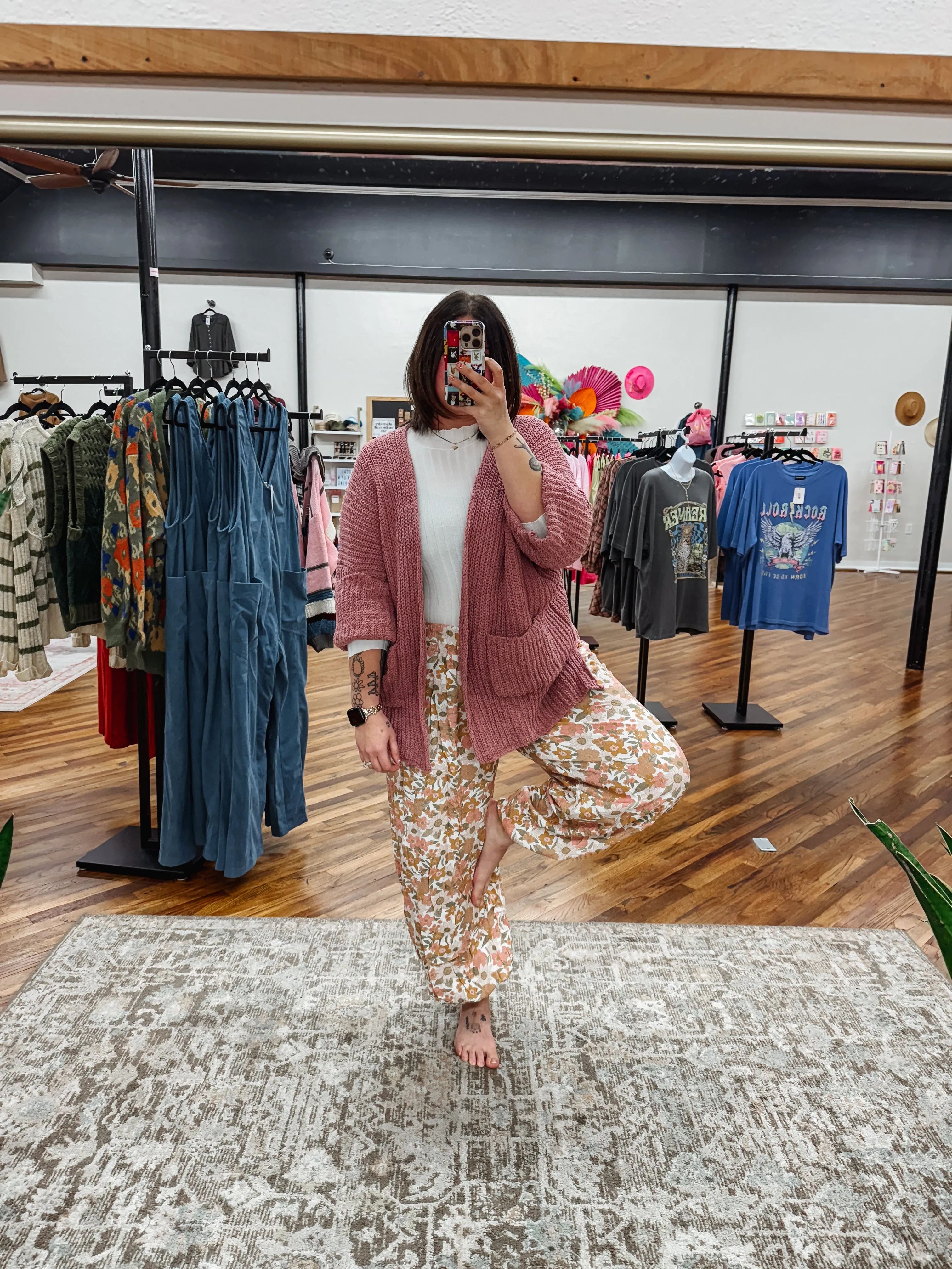 Floral Harem Pants