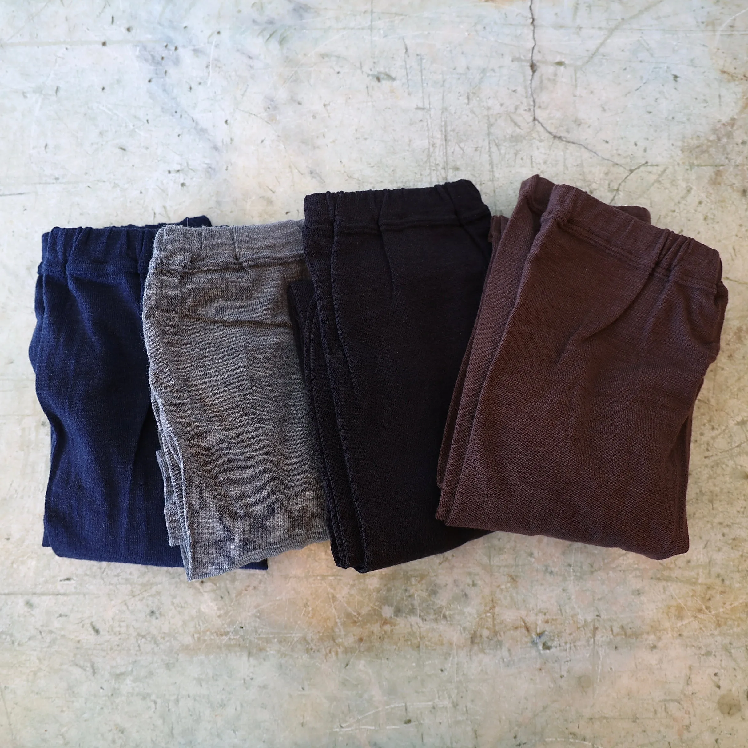 Fog Linen Wool Leggings - 4 Colors