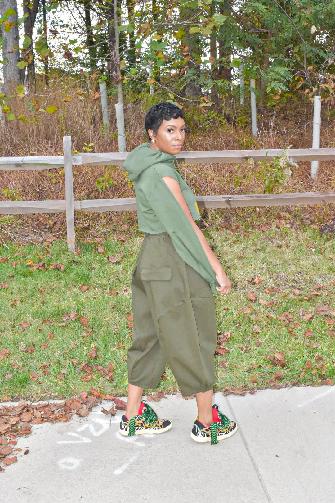 Forest Harem Pants