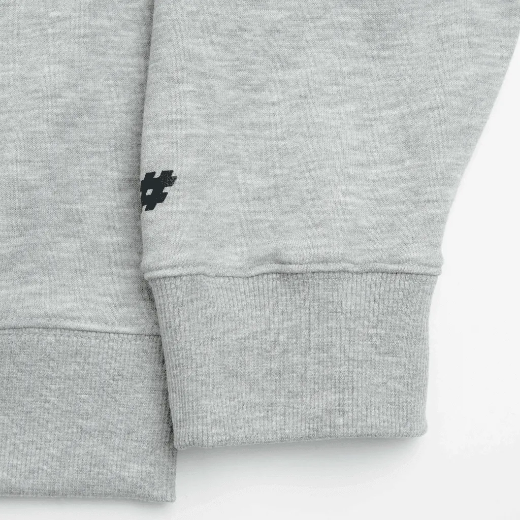 French terry hoodie - Athletic grey