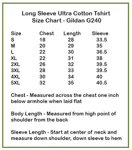 Full Moon Sasquatch Long Sleeve T-Shirt
