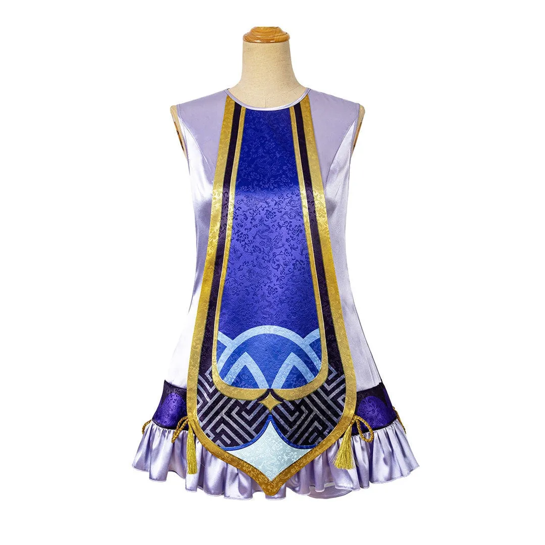 Game Genshin Impact QiQi Fullset Cosplay Costumes