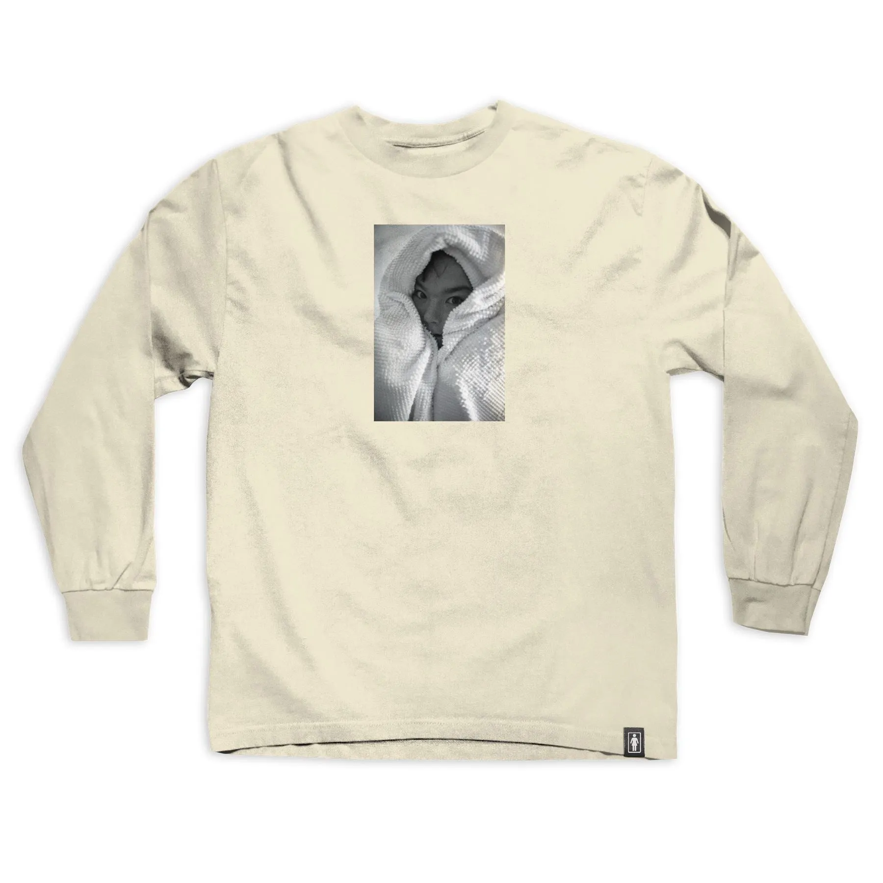 Girl Shot by Spike Bjork Long Sleeve Tee Ivory