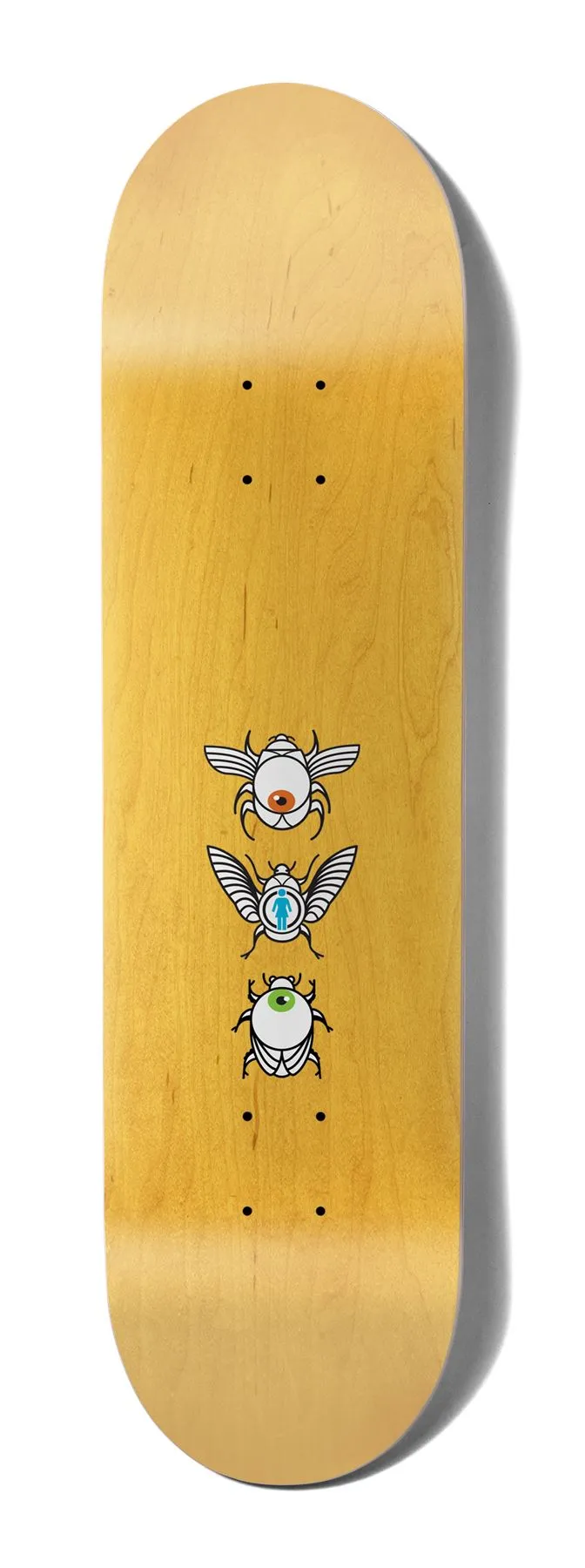 Girl Skateboard Beetle Bum Tyler Pacheco Skateboard Deck - 8.375"