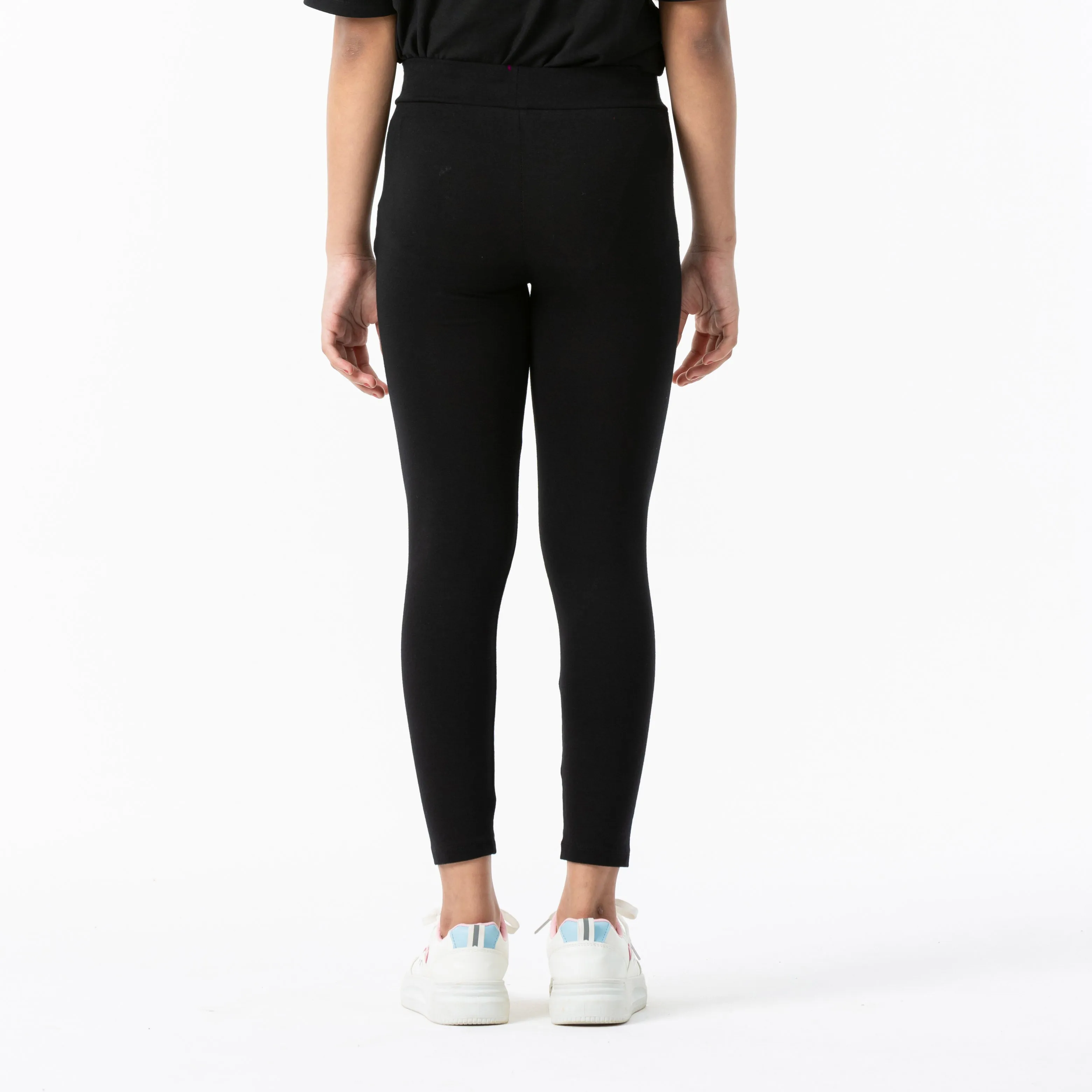 Girls Black Leggings