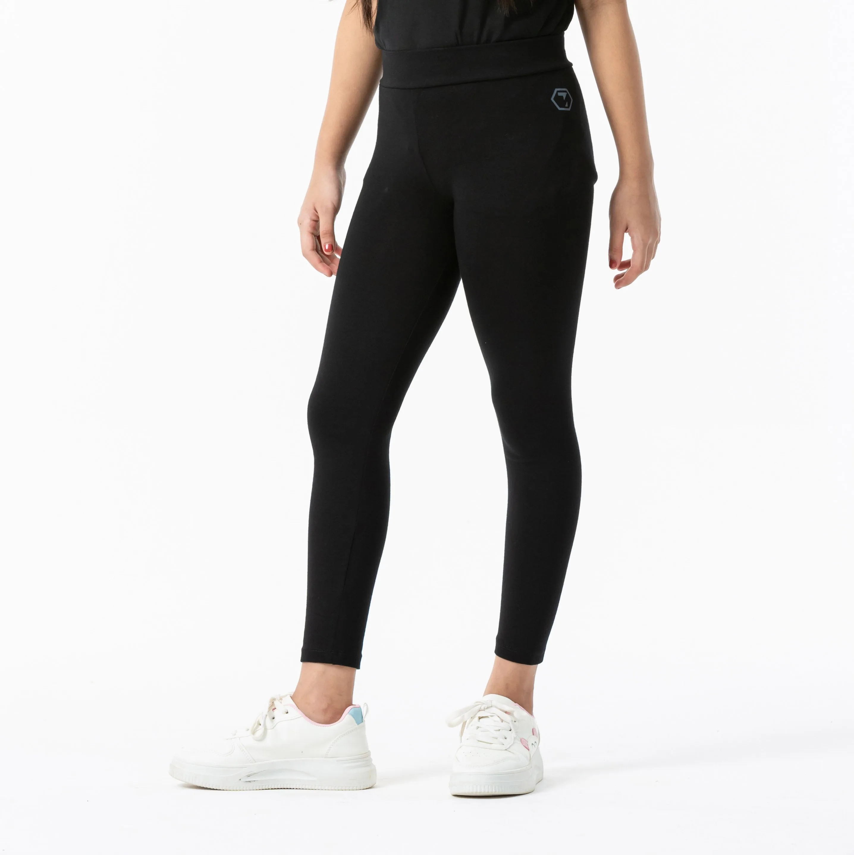 Girls Black Leggings