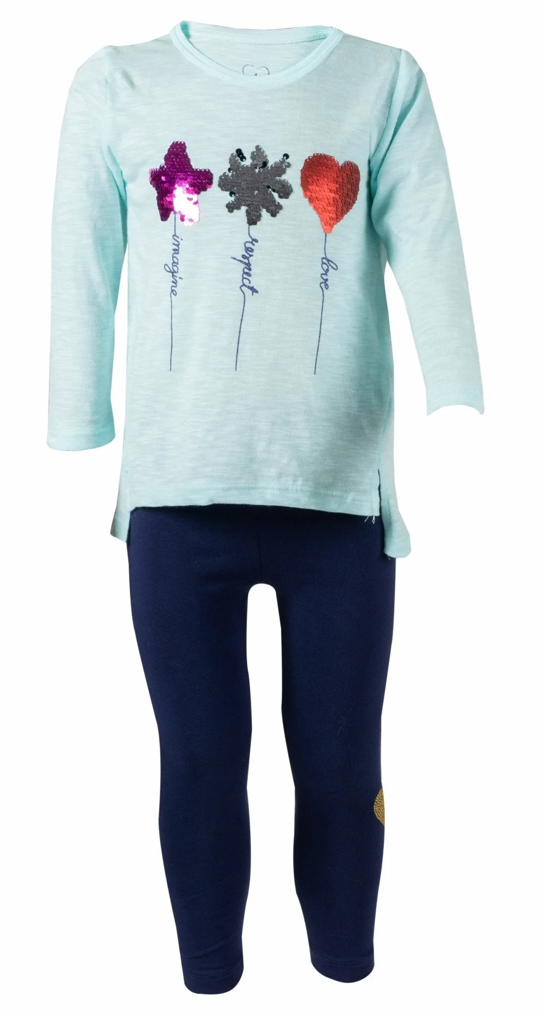 Girls Long Sleeve Star  Outfit
