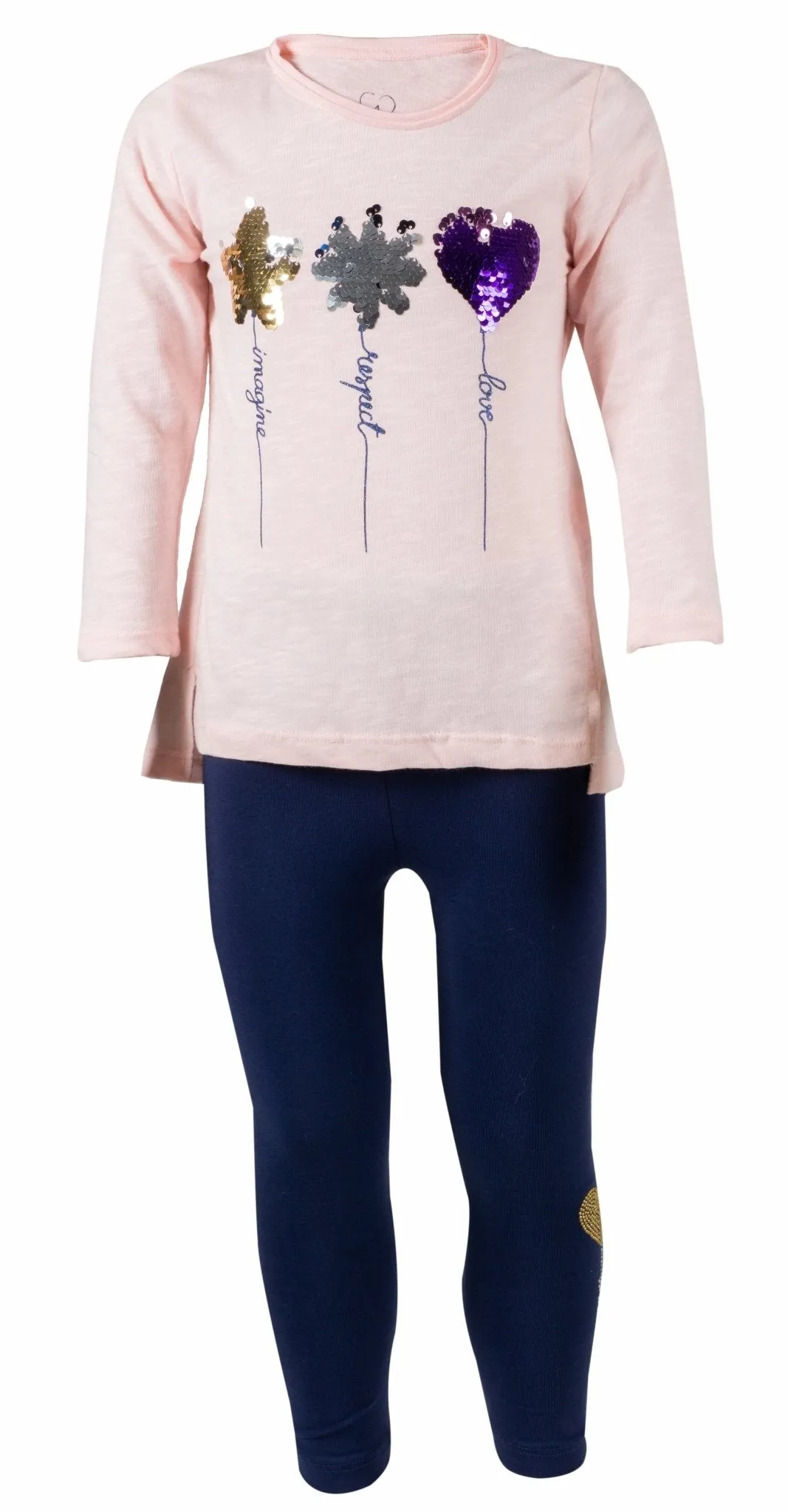 Girls Long Sleeve Star  Outfit